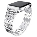 Bracelet Apple Watch Series SE/6/5/4/3/2/1 Glam - 44mm, 42mm - Argenté