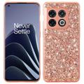Coque Hybride OnePlus 10 Pro - Série Glitter - Rose doré