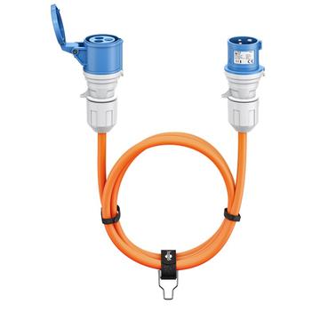 Goobay CEE Câble d\'extension - CEE Plug à CEE Coupler - 5m