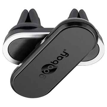 Double Support Grille d\'Aération Magnétique Goobay - Noir