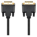 Câble HDMI / DVI-D Goobay - Plaqué Or - 1.5m