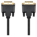 Câble HDMI / DVI-D Goobay - Plaqué Or - 1.5m