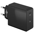 Chargeur Rapide Double USB-C Goobay - 36W