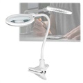 Goobay LED Clip-on Magnifying Lamp 6W - White
