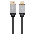 Câble DisplayPort / HDMI Goobay Plus - 4K 50/60Hz - 1.5m