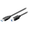 Câble USB 3.0 Type-A / USB 3.0 Type-B Goobay SuperSpeed - 3m