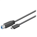 Câble USB 3.0 Type-B / USB 3.1 Type-C Goobay SuperSpeed - 1m