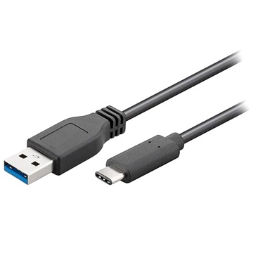 Câble USB 3.0 / USB Type-C Goobay - 0.5m - Noir