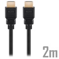 Câble HDMI 2.1 8K Ultra Haut Débit Goobay - 2m - Noir