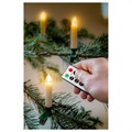 Bougies de Noël LED sans fil Goobay - 10 Pièces