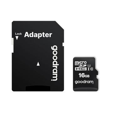 GoodRam Carte mémoire MicroSDHC M1AA-0160R12 - Classe 10 - 16Go