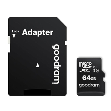 GoodRam Carte mémoire MicroSDHC M1AA-0640R12 - Classe 10