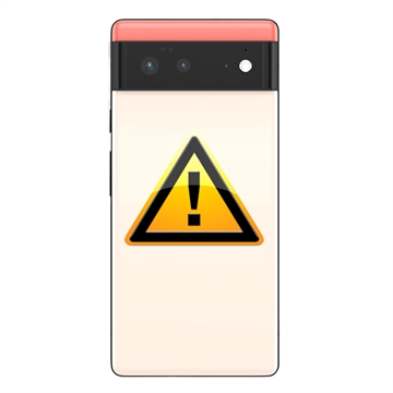 Réparation Cache Batterie pour Google Pixel 6 - Kinda Coral
