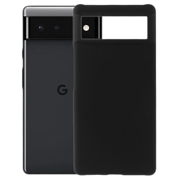 Coque Google Pixel 6 en Plastique Caoutchouté - Noire