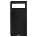 Coque Google Pixel 6 en Plastique Caoutchouté - Noire