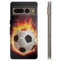 Coque Google Pixel 7 Pro en TPU - Ballon Enflammé