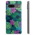 Coque Google Pixel 7 en TPU - Fleurs Tropicales