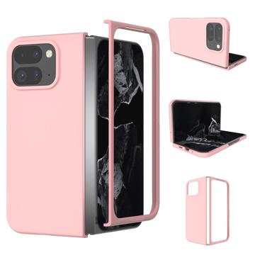 Coque Google Pixel 9 Pro Fold en Plastique Caoutchouté - Rose
