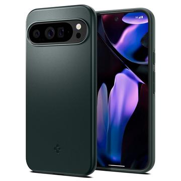 Coque Hybride Google Pixel 9 Pro XL Spigen Thin Fit - Vert Foncé