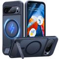 Coque Google Pixel 9 Pro XL Torras Pstand - Compatible MagSafe - Bleu marine