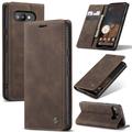 Étui Portefeuille Google Pixel 9a Caseme Série 013 - Café