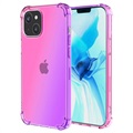 Coque iPhone 14 Max en TPU Antichoc Pente - Rose / Violete