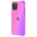 Coque iPhone 14 Max en TPU Antichoc Pente - Rose / Violete