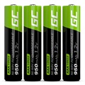 Piles Rechargeables AAA Green Cell HR03 - 950mAh - 1x4