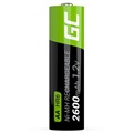 Piles Rechargeables AA Green Cell HR6 - 2600mAh - 1x4
