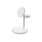 Support de charge sans fil MagSafe 3-en-1 Green Cell MagScape - iPhone, Apple Watch, AirPods