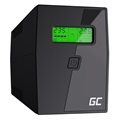Green Cell PowerProof UPS with 2x AC Sockets, 1x USB-B, 2x RJ11 - 600VA/360W