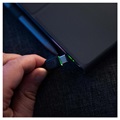 Câble USB-C Rapide avec Lumière LED Green Cell Ray - 1.2m