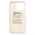Coque iPhone 13 Pro Écologique GreyLime - Beige