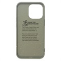 Coque iPhone 13 Pro Écologique GreyLime - Verte