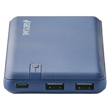 Banque d\'alimentation GreyLime Ocean - 10000mAh, 10.5W - Bleu foncé