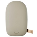 Batterie Externe GreyLime Power Stone II - 10400mAh, 18W - Beige