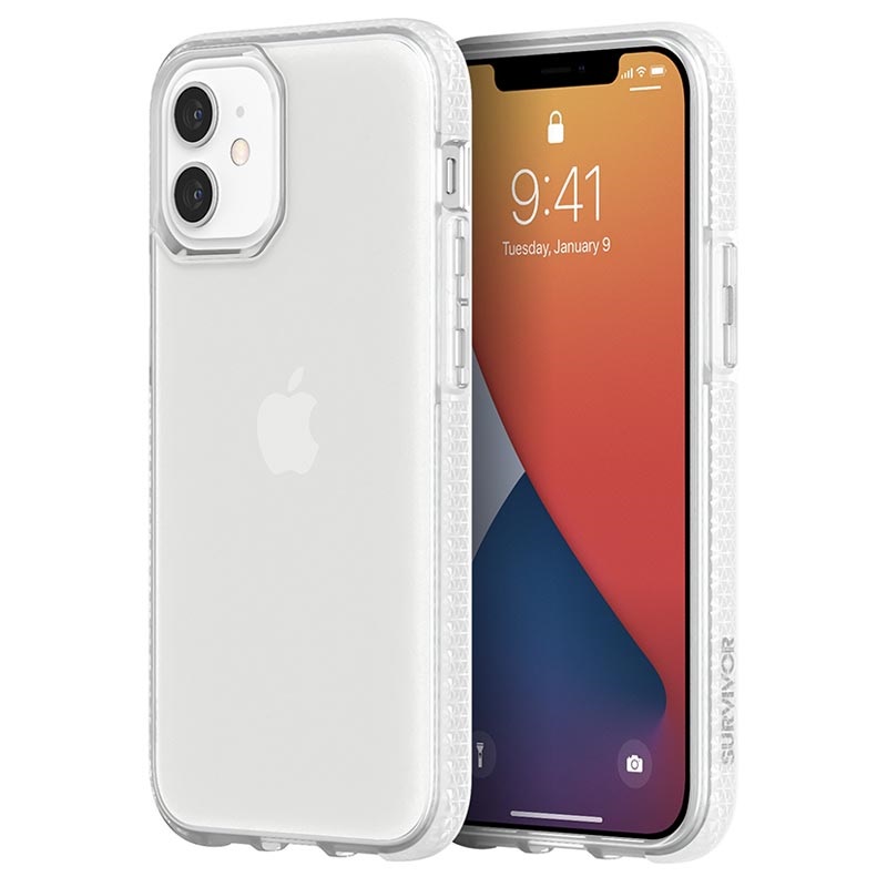 Coque Iphone 12 Mini Griffin Survivor Clear Coque Iphone 12 Mini Griffin Survivor Clear