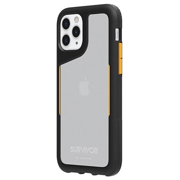 Coque iPhone 11 Pro Griffin Survivor Endurance - Noir / Transparent