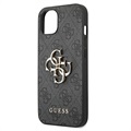 Coque Hybride iPhone 13 Guess 4G Big Metal Logo - Noire