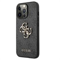 Coque Hybride iPhone 13 Pro Guess 4G Big Metal Logo - Noire