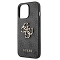 Coque Hybride iPhone 13 Pro Guess 4G Big Metal Logo - Noire