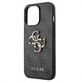 Coque Hybride iPhone 13 Pro Max Guess 4G Big Metal Logo - Noire