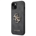 Coque Hybride iPhone 14 Max Guess 4G Big Metal Logo - Grise