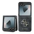 Coque Hybride Samsung Galaxy Z Flip6 Guess 4G Big Metal Logo