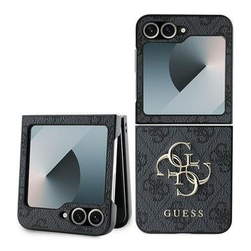 Coque Hybride Samsung Galaxy Z Flip6 Guess 4G Big Metal Logo