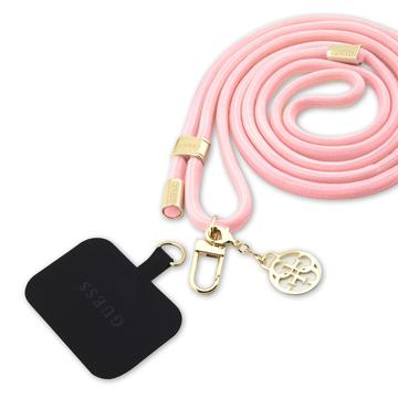 Guess 4G Charm Bandoulière universelle - Rose