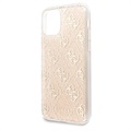 Coque iPhone 11 Guess 4G Glitter Collection