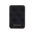 Guess 4G Powerbank magnétique sans fil 5000mAh - Compatible MagSafe - Noir