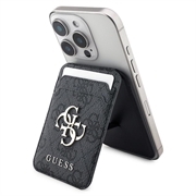 Guess 4G Porte-cartes avec logo en métal et support - Compatible MagSafe