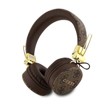 Casque sans fil Guess 4G Metal Logo - Marron